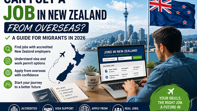 Can I Get a Job in New Zealand From Overseas? A Guide for Migrants in 2026
