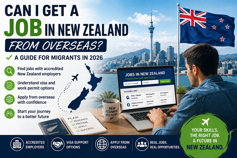 Can I Get a Job in New Zealand From Overseas? A Guide for Migrants in 2026